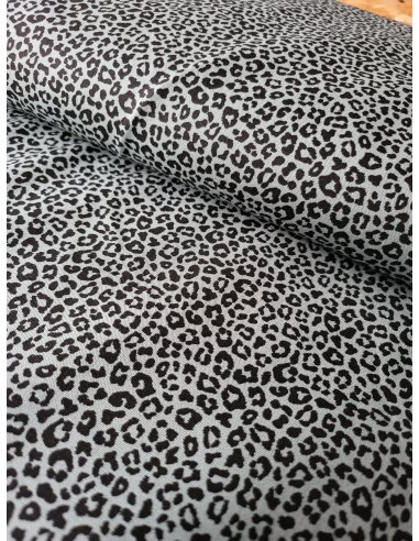Coton leopard VIEUX VERT FONCE pas cher