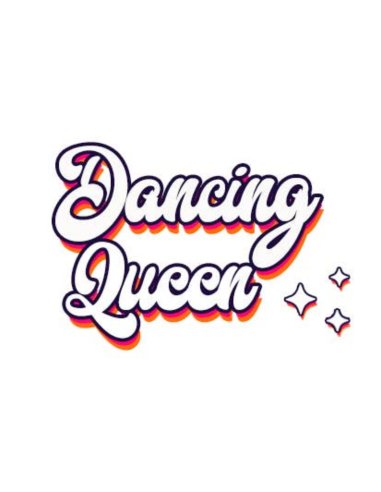 Étiquette à coudre: Dancing Queen pas cher